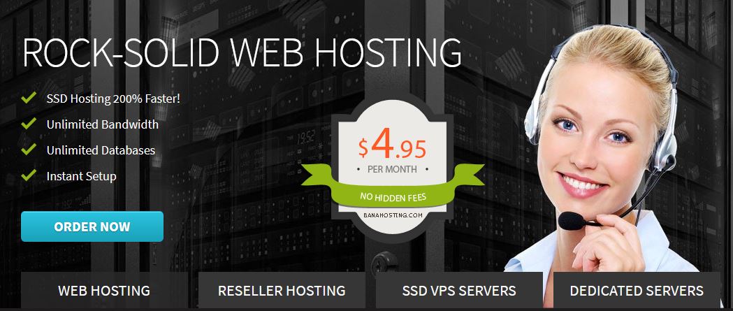 wordpress web hosting banahosting