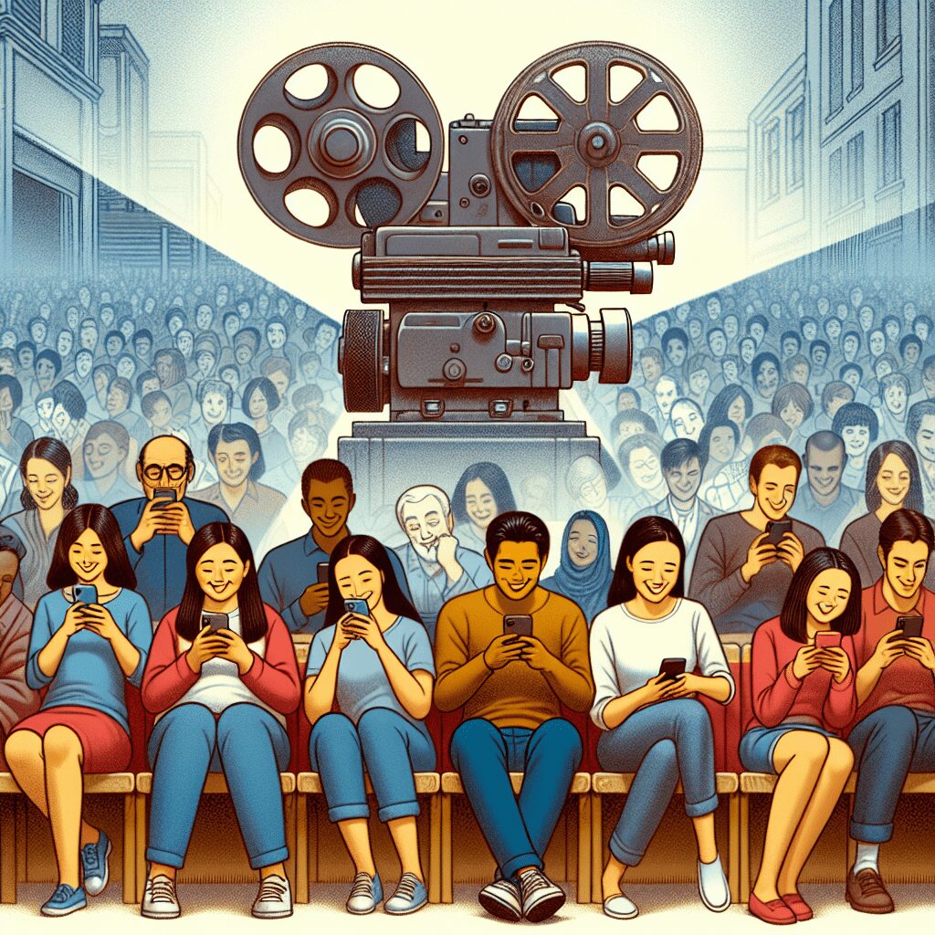 Cómo los smartphones están cambiando la industria del cine