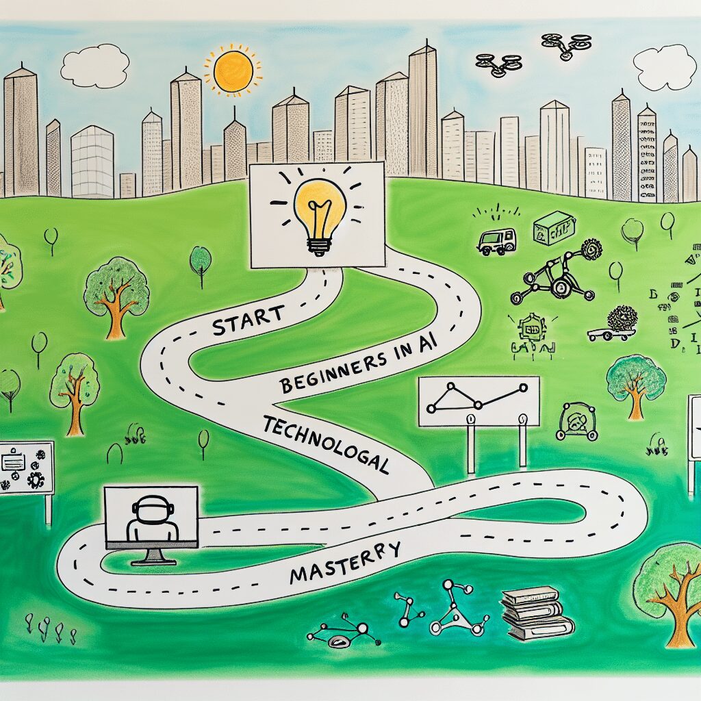 Principiantes en IA: Tu Hoja de Ruta hacia la Maestría Tecnológica